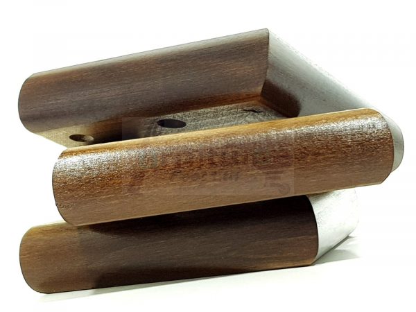 4x Solid Wood Brown Furniture Sofa Chair Settee Legs Replacement Feet 40mm High - Image 11