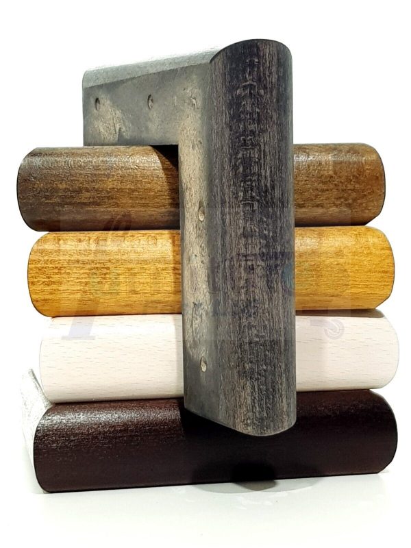 4x Solid Wood Brown Furniture Sofa Chair Settee Legs Replacement Feet 40mm High - Image 14