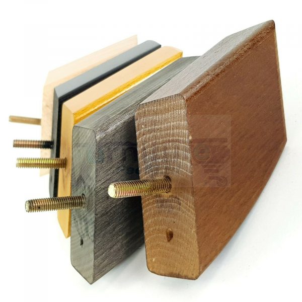 4x TAPERED WOOD SETTEE LEGS 75mm High SOFA REPLACEMENT FURNITURE FEET M8(8mm) - Image 7