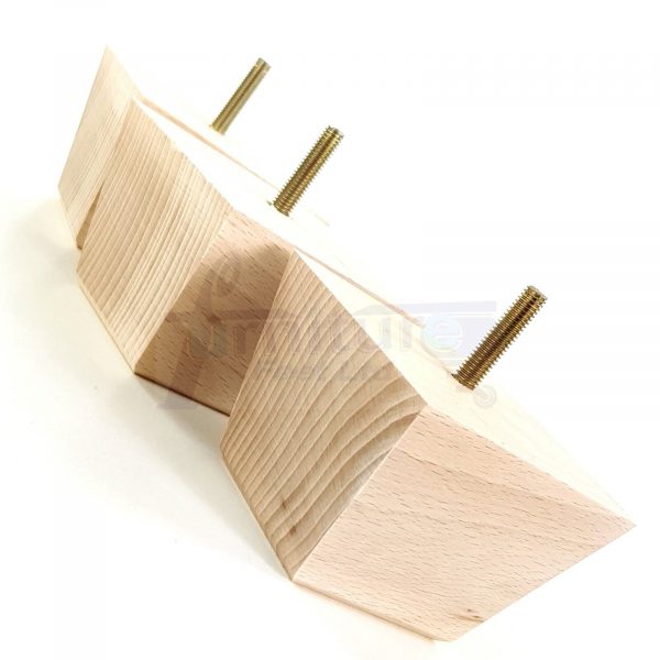 4 Square Wood Sofa Legs 60mm High Replacement Furniture Feet Chairs Cabinets M8 - Image 23