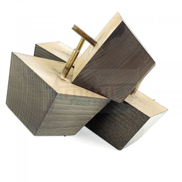 4 Square Wood Sofa Legs 60mm High Replacement Furniture Feet Chairs Cabinets M8 - Image 11