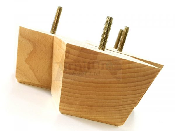 4 Square Wood Sofa Legs 60mm High Replacement Furniture Feet Chairs Cabinets M8 - Image 22