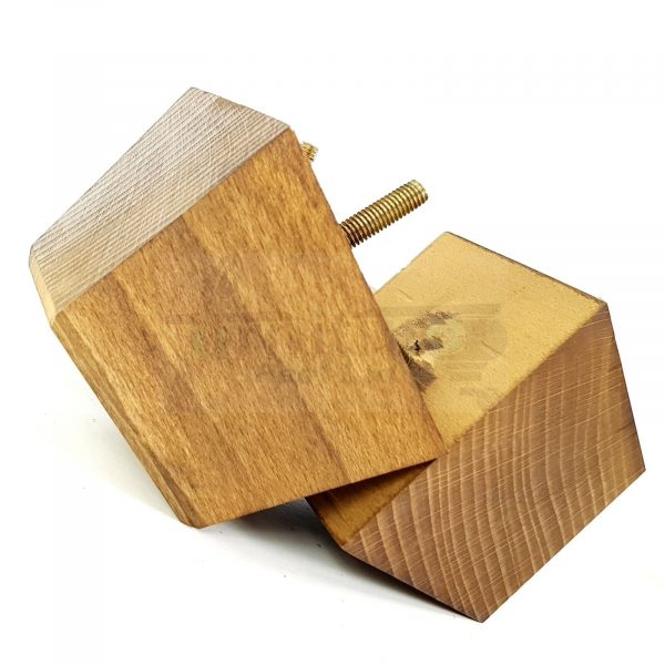 4 Square Wood Sofa Legs 60mm High Replacement Furniture Feet Chairs Cabinets M8 - Image 15
