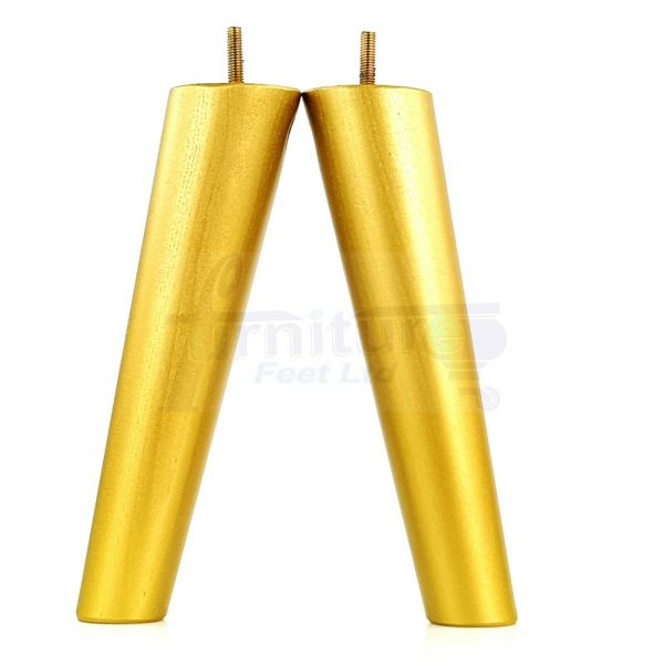 4x ANGLED WOODEN SETTEE LEGS 240mm High SOFA FURNITURE REPLACEMENT FEET M8(8mm) - Image 33