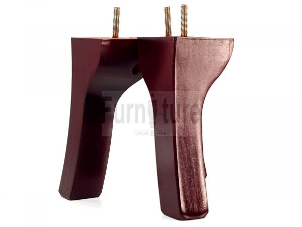 4 Replacement Legs Solid Wood Settee Furniture Feet 200mm High Sofa Chair Bed M8 - Image 8