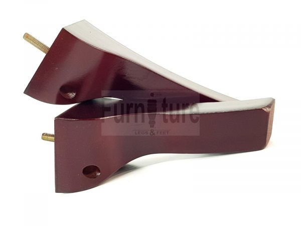 4 Replacement Legs Solid Wood Settee Furniture Feet 200mm High Sofa Chair Bed M8 - Image 9
