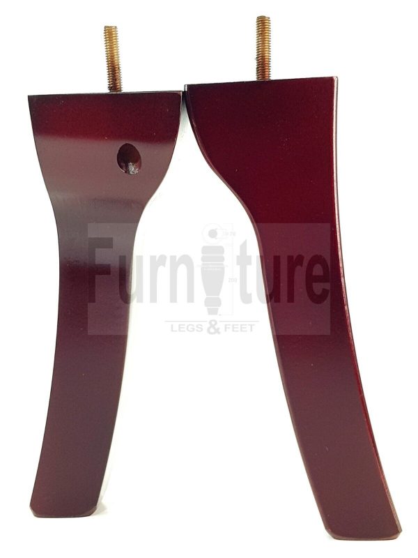 4 Replacement Legs Solid Wood Settee Furniture Feet 225mm High Sofa Chair Bed M8 - Image 4