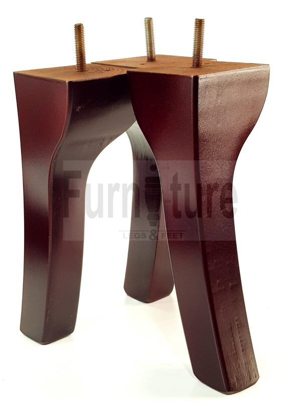 4 Replacement Legs Solid Wood Settee Furniture Feet 225mm High Sofa Chair Bed M8 - Image 7