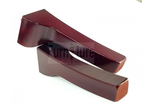 4 Replacement Legs Solid Wood Settee Furniture Feet 225mm High Sofa Chair Bed M8 - Image 8