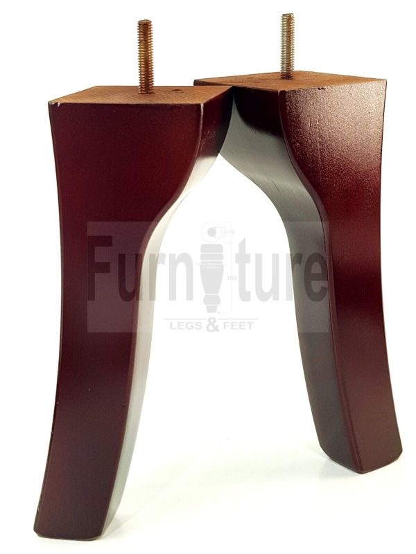 4 Replacement Legs Solid Wood Settee Furniture Feet 225mm High Sofa Chair Bed M8 - Image 9