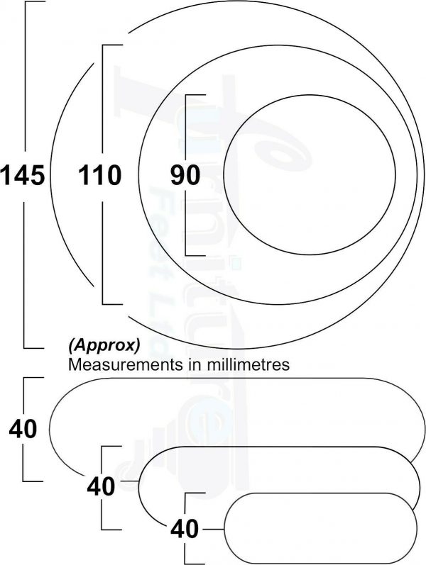 4x REPLACEMENT WOOD FURNITURE SOFA LEGS M10(10mm) CHAIR - SETTEE FEET 40mm HIGH - Image 13