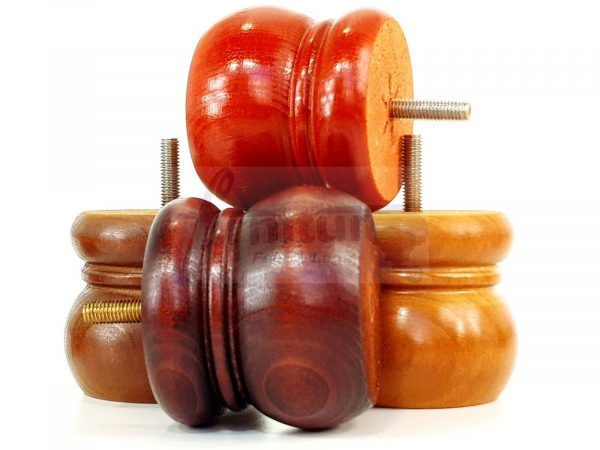 4x Replacement Solid Wood Furniture Sofa Legs Settee, Chair Feet 60mm High M8 - Image 13