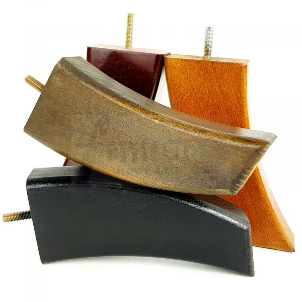 4x TAPERED WOOD SETTEE LEGS 215mm High SOFA REPLACEMENT FURNITURE FEET M8(8mm) - Image 7