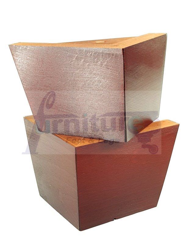 4x Corner Wood Furniture Legs 95mm High Chair Sofa Replacement Feet Screw Fit - Image 19