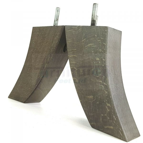 4x TAPERED WOOD SETTEE LEGS 215mm High SOFA REPLACEMENT FURNITURE FEET M8(8mm) - Image 12