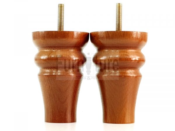 4 Replacement Legs Solid Wood Settee Furniture Feet 100mm High Sofa Chair Bed M8 - Image 11