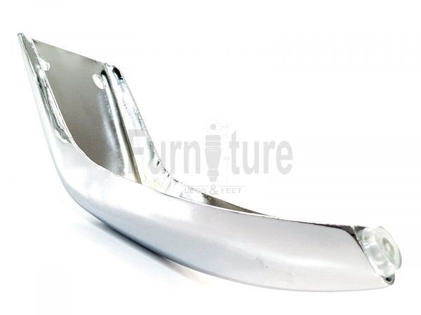 4 Silver Chrome Metal Legs 130mm High Replacement Feet Cabinet Sofa Chair Stool - Image 11