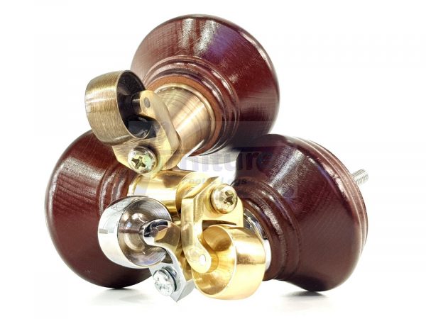 4 Wooden Furniture Sofa Legs M8(8mm) Replacment Chair Feet & Castors 120mm HIGH - Image 9