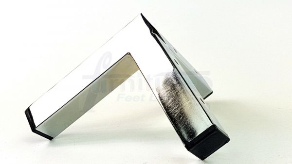4x Metal Chair Corner Furniture Sofa Leg 155mm High Replacment Cabinet Feet Pre-Drill for Screws - Image 7