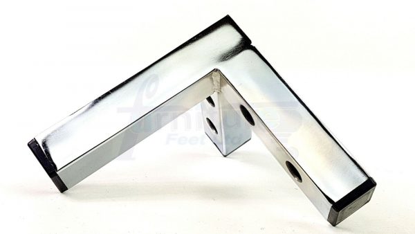 4x Metal Chair Corner Furniture Sofa Leg 155mm High Replacment Cabinet Feet Pre-Drill for Screws - Image 8