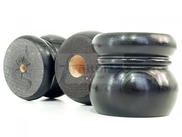 4x Replacement Round Furniture Sofa Legs Chair Settee Feet 50mm High (Self-Fix) - Image 7