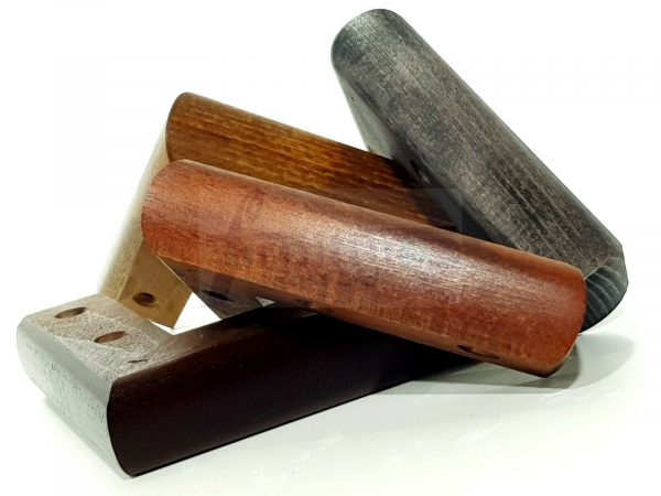 4x SOLID WOOD FURNITURE LEGS (Self-Fix) CHAIR REPLACEMENT CORNER FEET 40mm HIGH - Image 11