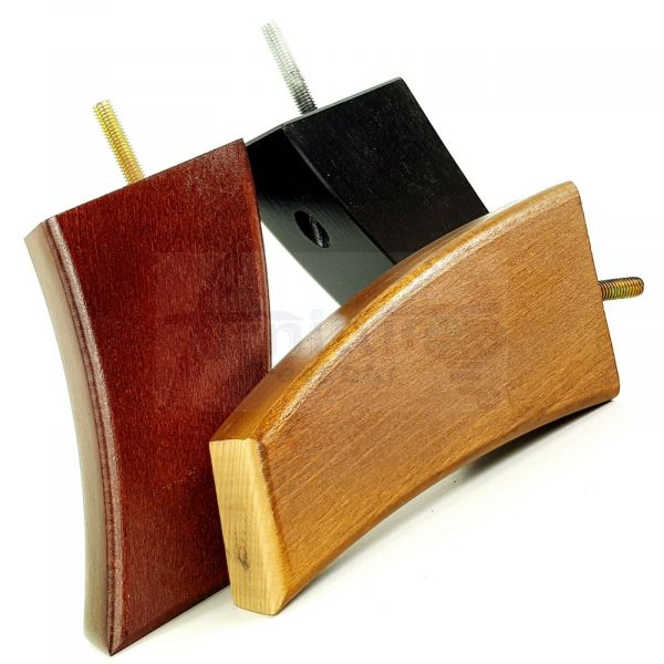 4x TAPERED WOOD SETTEE LEGS 155mm High SOFA REPLACEMENT FURNITURE FEET M8(8mm) - Image 6