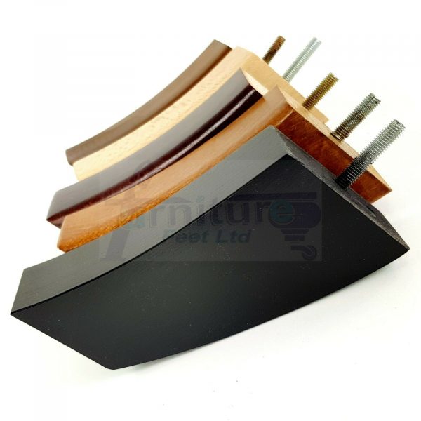 4x TAPERED WOOD SETTEE LEGS 155mm High SOFA REPLACEMENT FURNITURE FEET M8(8mm) - Image 9