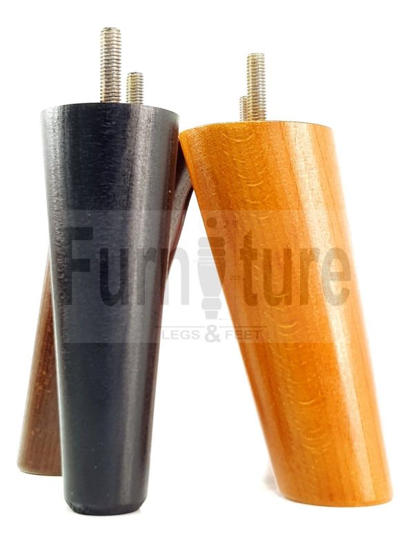 4x Turned Wood Furniture Settee Leg M8 Replacement Feet Chairs Stools Sofa 120mm - Image 7