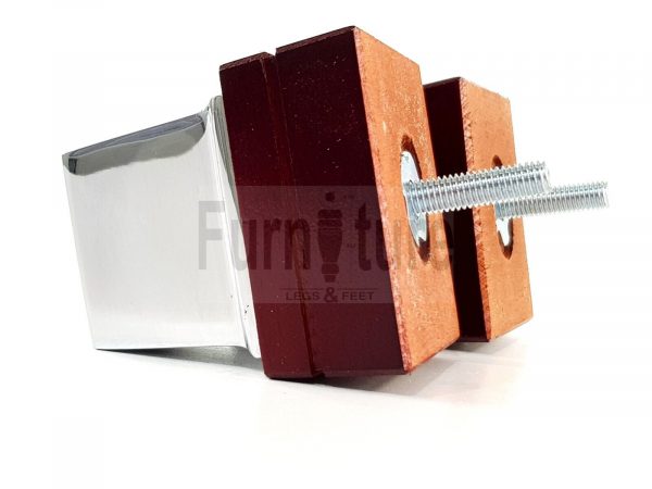 4x Wood Furniture Sofa Leg M8 Replacement Chair, Settee Feet & Slipper Cup 75mm - Image 11