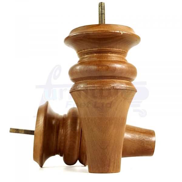 4x Wood Replacement Brown Furniture Sofa Legs M8 Settee Couch Chair Feet 150mm - Image 12