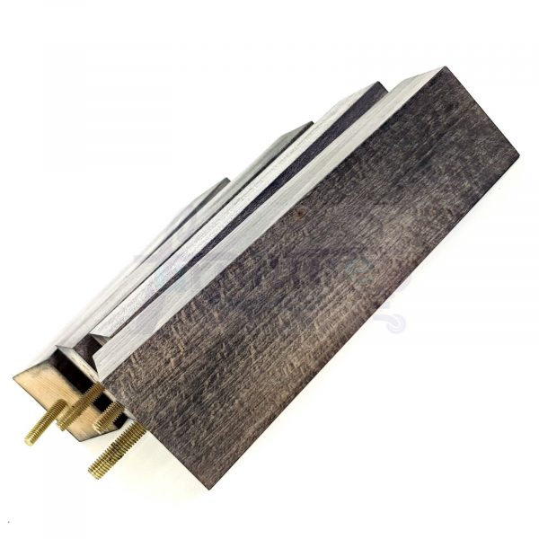 Square Wood Legs Replacement Furniture Feet 100 - 240mm High M8 Black Washed - Image 7