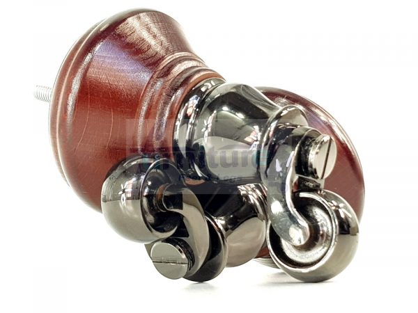 4 Wooden Furniture Sofa Legs M8(8mm) Replacment Chair Feet & Castors 120mm HIGH - Image 21