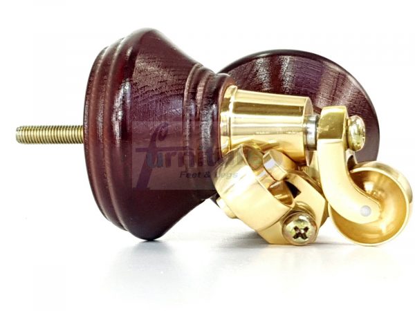 4 Wooden Furniture Sofa Legs M8(8mm) Replacment Chair Feet & Castors 120mm HIGH - Image 22