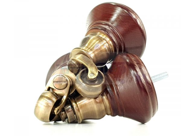 4 Wooden Furniture Sofa Legs M8(8mm) Replacment Chair Feet & Castors 120mm HIGH - Image 20