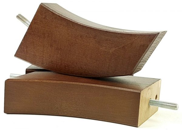 4x TAPERED WOOD SETTEE LEGS 155mm High SOFA REPLACEMENT FURNITURE FEET M8(8mm) - Image 16