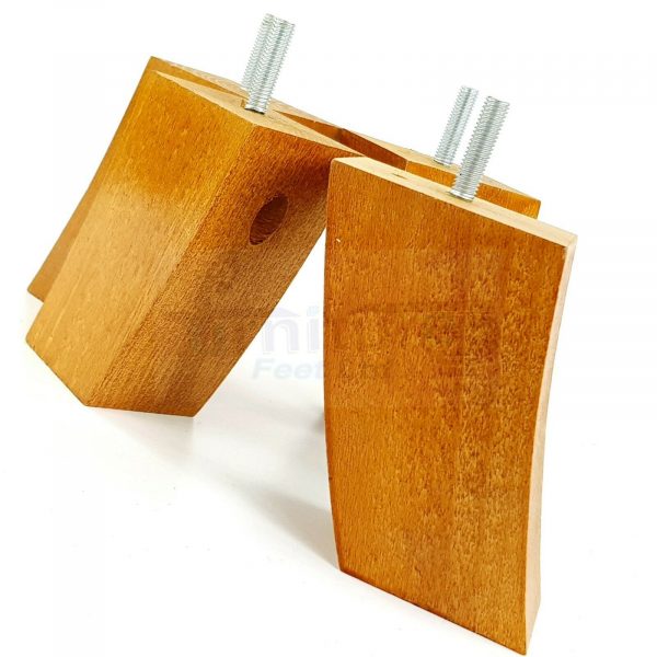 4x TAPERED WOODEN SOFA LEGS 100mm High CHAIR REPLACEMENT FURNITURE FEET M8(8mm) - Image 14