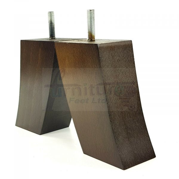 4x TAPERED WOODEN SOFA LEGS 100mm High CHAIR REPLACEMENT FURNITURE FEET M8(8mm) - Image 8