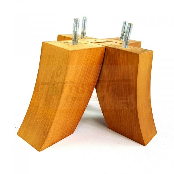 4x TAPERED WOODEN SOFA LEGS 100mm High CHAIR REPLACEMENT FURNITURE FEET M8(8mm) - Image 15