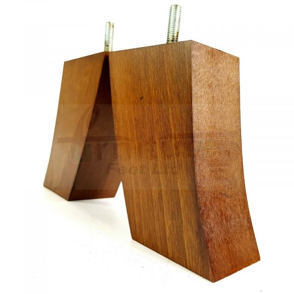 4x TAPERED WOODEN SOFA LEGS 100mm High CHAIR REPLACEMENT FURNITURE FEET M8(8mm) - Image 10