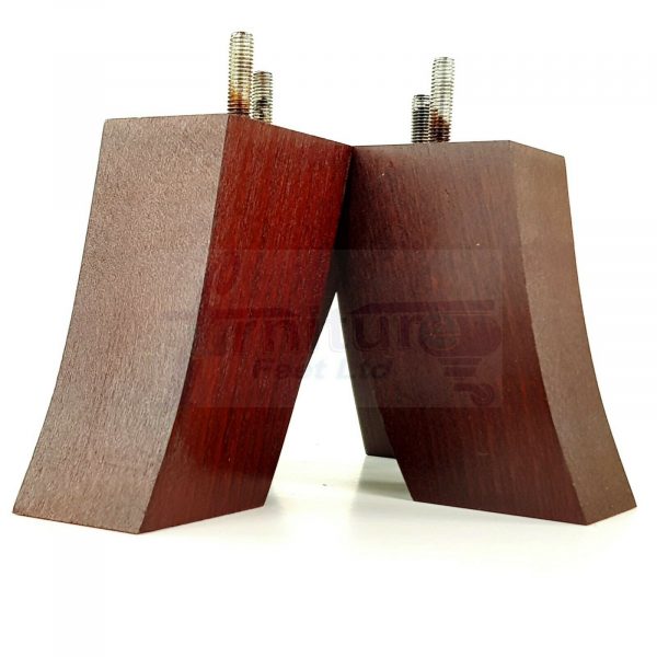 4x TAPERED WOODEN SOFA LEGS 100mm High CHAIR REPLACEMENT FURNITURE FEET M8(8mm) - Image 16