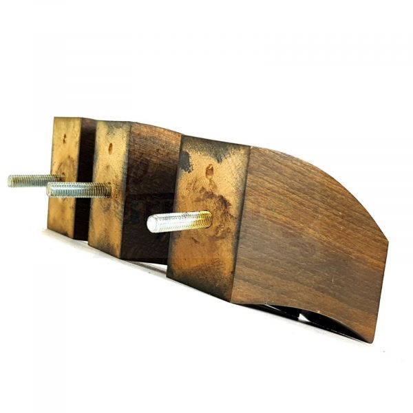 4x TAPERED WOODEN SOFA LEGS 100mm High CHAIR REPLACEMENT FURNITURE FEET M8(8mm) - Image 13
