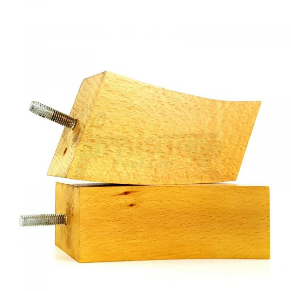 4x TAPERED WOODEN SOFA LEGS 100mm High CHAIR REPLACEMENT FURNITURE FEET M8(8mm) - Image 19