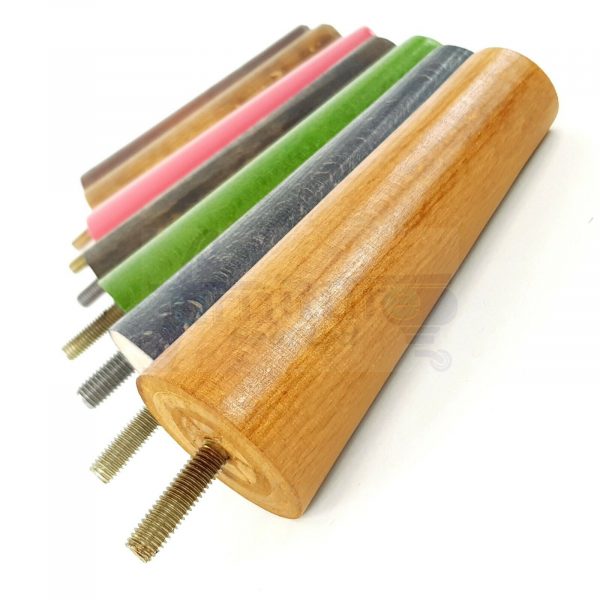 4x WOOD REPLACEMENT FURNITURE CHAIR LEGS M8(8mm) SOFA - SETTEE FEET 120mm HIGH - Image 9