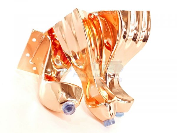 4x Metal Queen Anne Legs 140mm High Replacment Feet Furniture Sofa Chair Beds Cabinets Screw Fit - Image 7